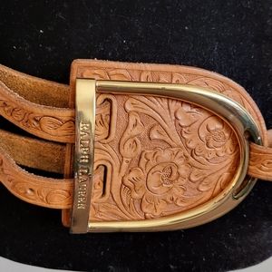 Exquisite *Rare* vintage $1200 US + Ralph Lauren southwestern Equestrian belt
